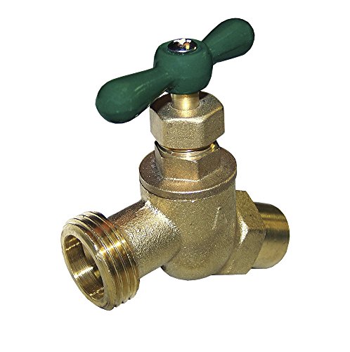 American Valve M75SNKHD 1/2 x 3/4 Hose Bibb, 1/2-Inch x 3/4-Inch