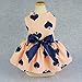 Fitwarm Sweetie Ribbon Pet Clothes Dog Dress Vest Shirts Sundress, XXS
