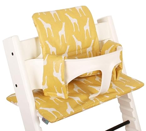 Sitzkissen Stokke Tripp Trapp Set ? Beschichtet ? Gelb Giraffe