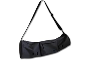 YogaAddict Large Yoga Mat Bag and Carriers Compact With Pockets, 28"x8" & 29"x11" Long, Fit Most Mat Size, Extra Wide, Adjustable Strap, Easy Access