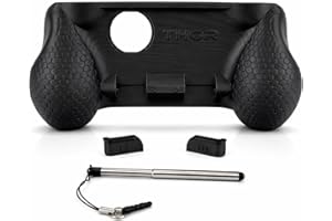 MunnyGrubbers - Ergonomic Grip Compatible with AYN Thor - Includes Extendable 4 inch Stylus & Custom Trigger Upgrades - Video