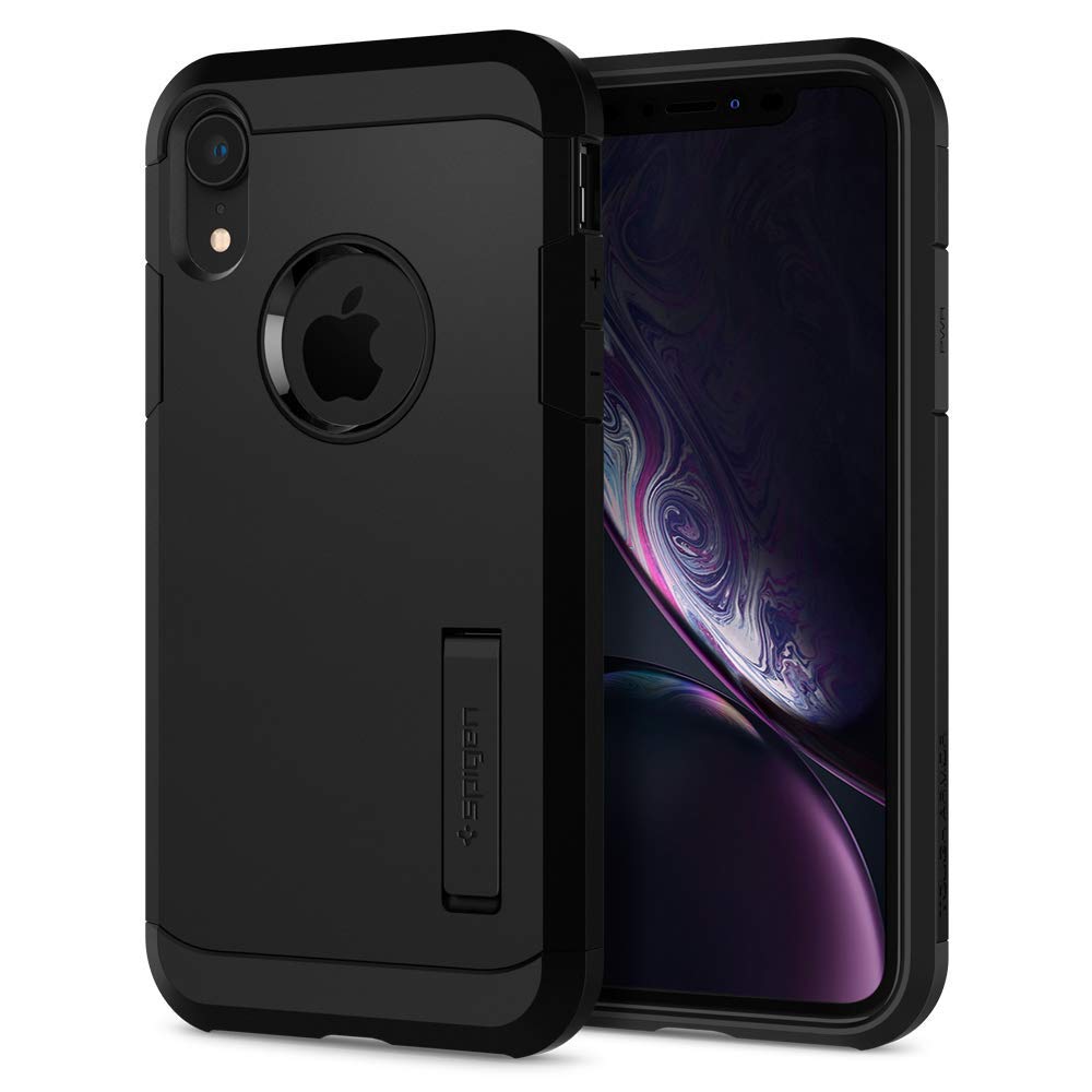 Spigen Tough Armor Case Compatible with iPhone XR - Black — image 1