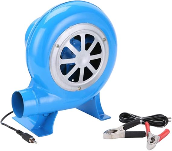 Ventilador para chimenea de barbacoa 80 W, Blacksmith forja engranajes