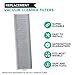 Crucial Vacuum Replacement Filter Part Compatible with Bissell Filter Style 8 & 14, Part 3091 2038093 203-6608 470856 FX HVF090-HEPA Style, Fits Vacs Momentum Velocity Bagless Upright, Bulk (4 Pack)