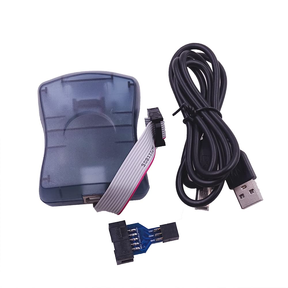 Fasizi AVR ISP Programmer Compatible with Atmel AT AVR ISP MK2 MKII ATMEL AVR USB AVRISP XPII In-System Programmer Supports AVR Studio 4/5/6/7