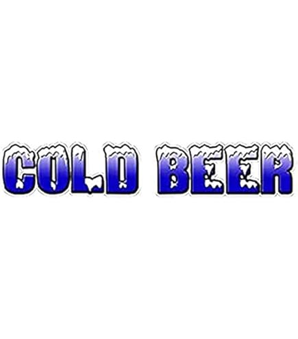 Frozen Drinks Concession Vinyl Sticker - 8 Inch Die-Cut Decal For Food Trucks & Restaurants