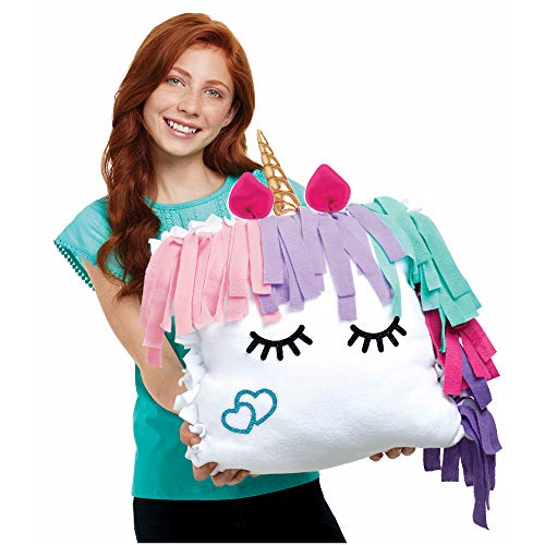 Make It Real DIY Glowing Unicorn Pillow DIY Arts and Crafts Kit for