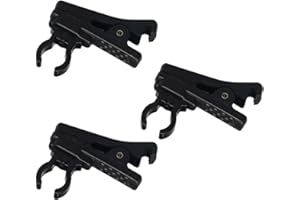 Kicada Lavalier Microphone Clip, 3PCS ABS Plastic Tie Clips Lapel Microphone Replacement Kit, 6.5mm Collar Clip for Sony UWP Saramonic Sennheiser Boya Lavalier Mics Lapel Clip