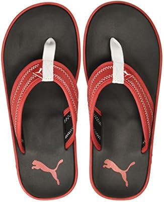 puma black thong flip flop