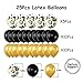 UTOPP Birthday Decoration Gold 16 INCH Holy SHT You're Old Balloons Banner Flash Acrylic Happy Birthday Cake Toppers Black Gold Balloons Funny Birthday Party Supplies for 21st 30th 40th 50th