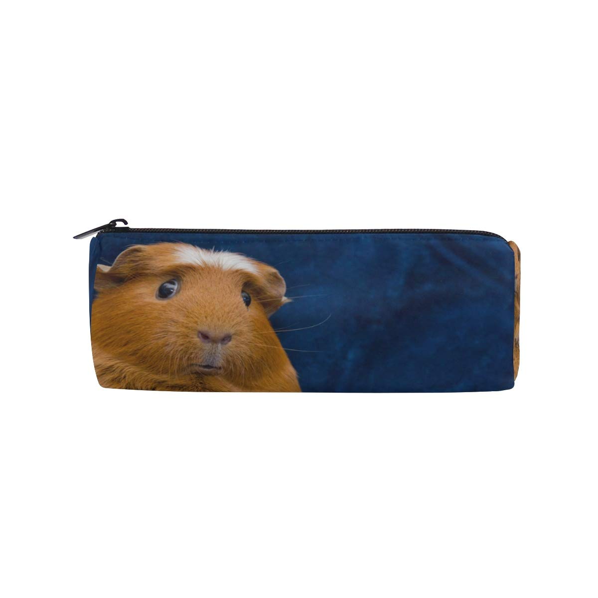 Mnsruu Funny Guinea Pig Pencil Case Office Pencil Holder Pouch Bag Pen Pencil Stationery Cosmetic Bag Storage Pouch Purse Makeup Bag