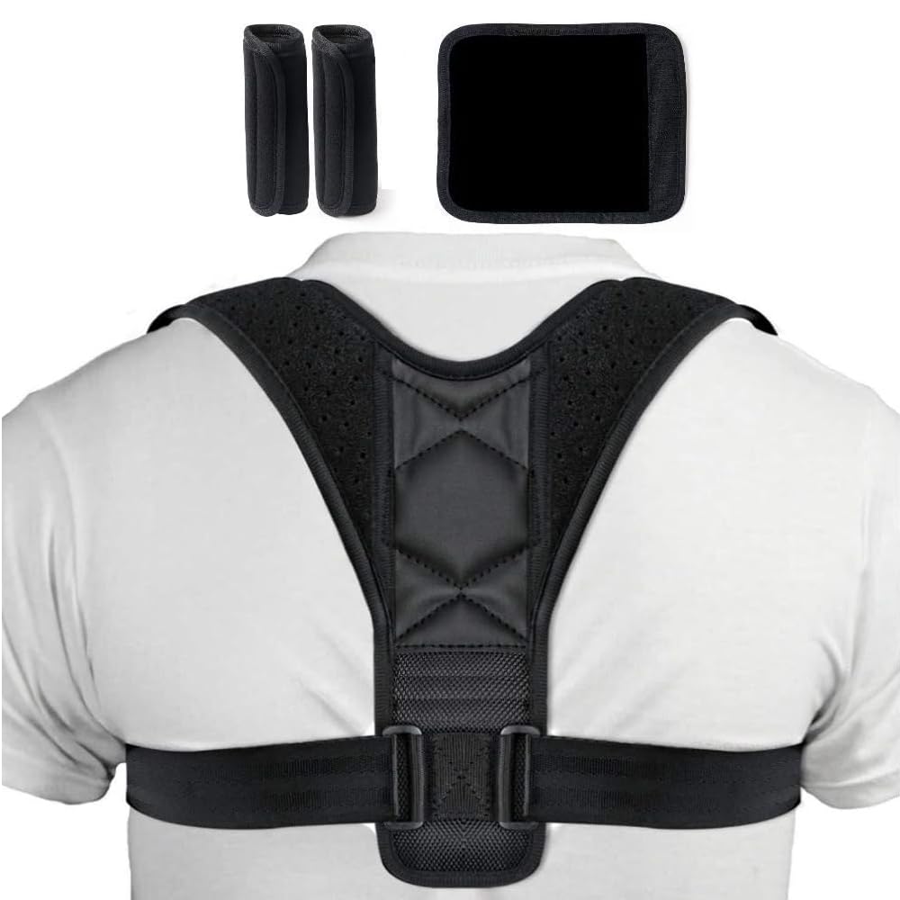 FFitness Posture Corrector | Breathable Adjustable Neck and Back Support Band | Incorrect Posture Correction