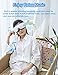 REAK Eye Massager Eye Mask with Heating, Vibration and Air Pressure Temple Massager Headache Therapy Machine, Foldable Rechargeable and 5 Working Modes for Vision Care Eyestrain Stress Relief etc.
