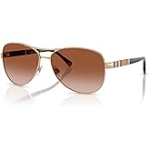 BURBERRY BE3080 Aviator Sunglasses For Women+BUNDLE with ACCESSORY EYEWEAR KIT