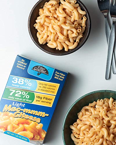 Fiber Gourmet Light Pasta (Mac&Cheese, Pack of 6)
