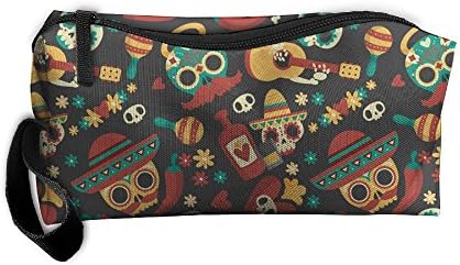 ERJJHUIK Cosmetic Bags Brush Pouch Sand Hammer Gitar Portable Makeup Bag Zipper Wallet Hangbag