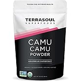 Terrasoul Superfoods Organic Camu Camu Powder, 7 Oz (2 Pack) - Raw | Vitamin C | Immune Support