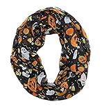 David & Young Women's Halloween Mix Holiday Infinity Loop Scarf