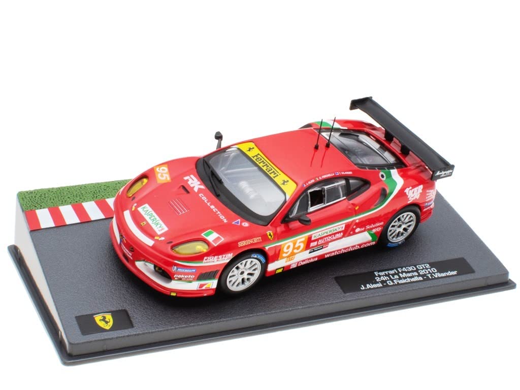 OPO 10 - Miniature car 1/43 Ferrari F430 GT2 - ALESI 24h Le Mans 2010 - FT018