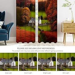 Batmerry Fall Valleys Landscape Blackout Curtains