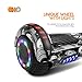 Electric Hoverboard Smart Self Balancing Scooter Hover board Built-in Speaker LED Wheels Side Lights for kids- Safety Certified (LED Wheel Pink)