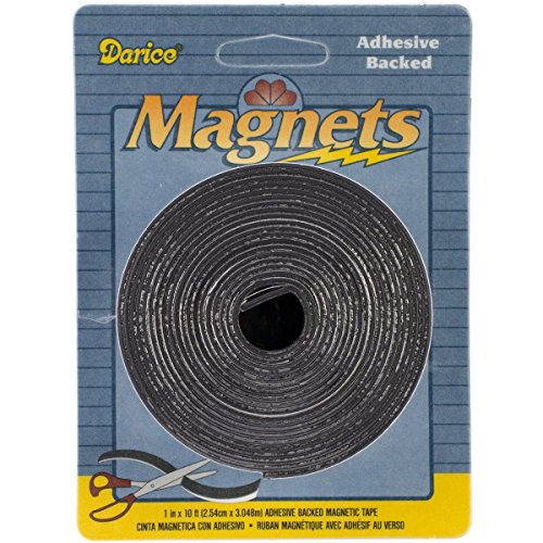 Darice 10757-03 Adhesive Magnetic Tape, 1