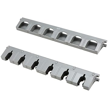 Festnight Wall Mounted Fishing Rod Rack For 6 Fishing Amazon In