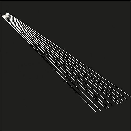 2.4mmx450mm Aluminium Magnesium Soldering Brazing Rods Low Temperature Welding Brazing Rods (100pcs)