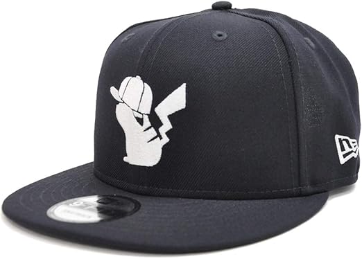 Amazon ニューエラ New Era ポケモン コラボ キャップ スナップバック 9fifty Cap Pikachu ネイビー Pokemon Free キャップ 通販