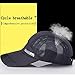 YING LAN Summer Autumn Men Women Outdoor Sport Baseball Hat Running Visor Sun Cap Black