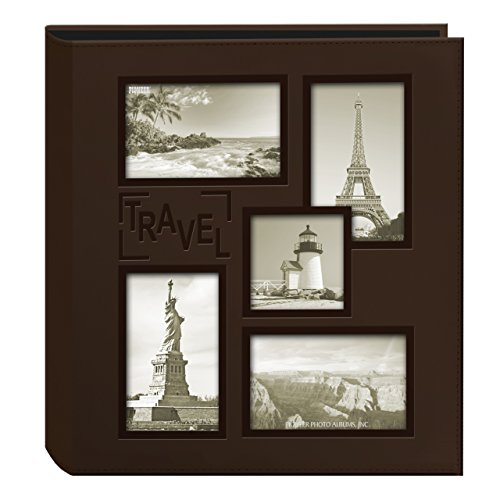Pioneer Sewn Embossed Collage Frame 5-Up Photo Album 12