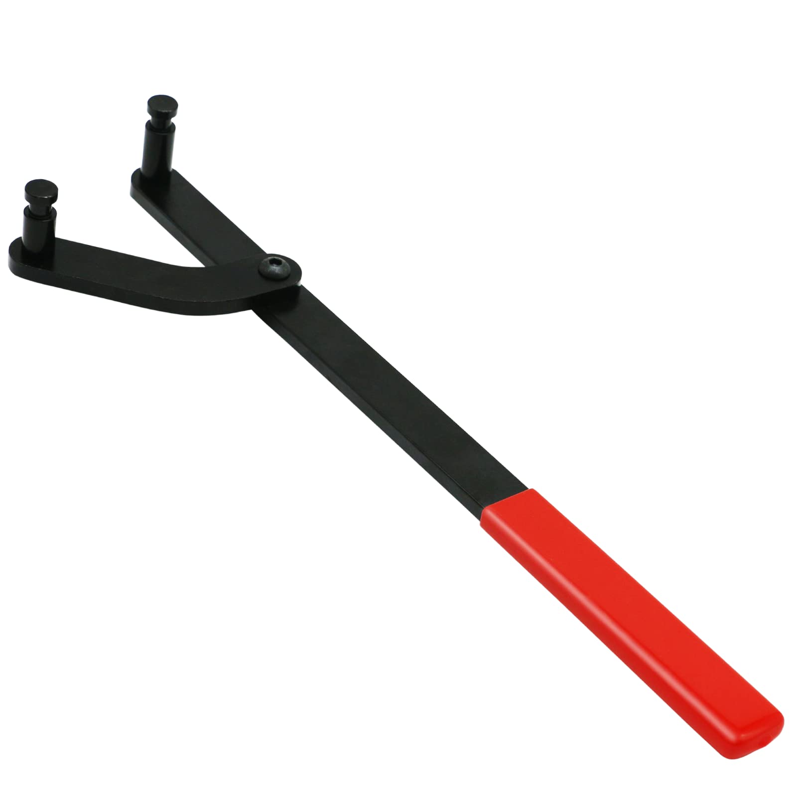 Photo 1 of XiTuanYuan Universal Pulley Holder Camshaft Injection Pump Cam Sprocket Holding Wrench Tool Compatible with Audi, Dodge, Ford, GM, Honda,Mazda,Rover,Toyota,Volvo