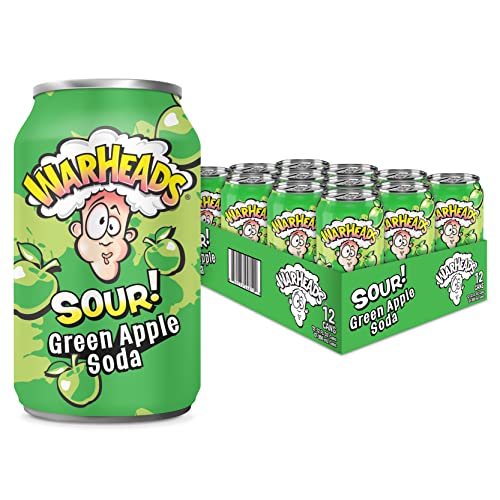 Sour Fruity Soda with Classic Warheads Flavors