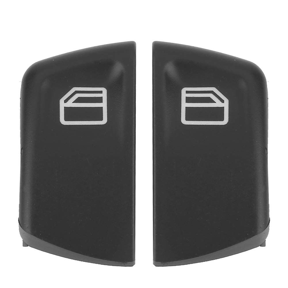 Qiilu Window Switch Cover,Window Switch Button Cover caps for Vito Viano W639 Sprinter II 906 2003-2013,2pcs (Left and Right)