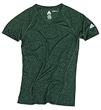 Adidas Womens Short Sleeve CLIMALITE Lightweight Athletic V-neck Tee