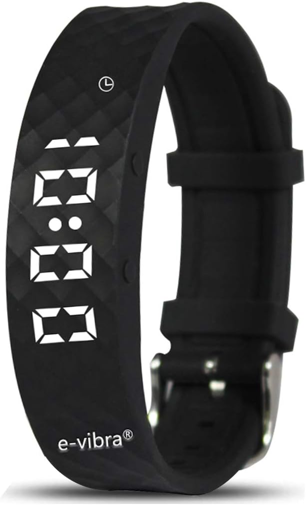 evibra Vibrating Reminder Watch, Rechargeable Countdown Timer Potty