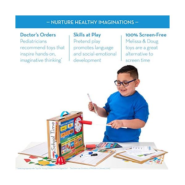 melissa and doug school time