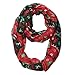 MissShorthair Christmas Infinity Scarf Lightweight Loop Idea (Christmas tree)