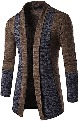 SEWORLD Men's Autumn Winter Sweater Cardigan Knit Knitwear Coat Jacket Sweatshirt