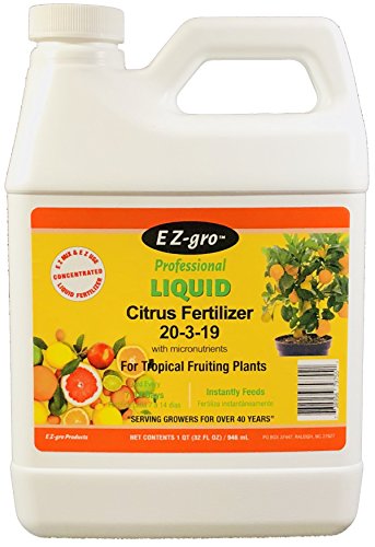 Citrus Fertilizer for Your Lemon Tree Plant, Lime Tree, Avacado Tree and Any Fruit Tree by EZ-GRO | Our Citrus Tree Fertilizer is Specially Formulated to Help Citrus and Fruit Trees Bear More Fruit