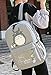 Student Preppy Style School Bag Cartoon My Neighbor Totoro Backpack Rucksack size One Size (Gray)