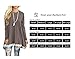 Women‘s Lace Long Sleeve Scoop Neck Tunic Tops Blouse Shirts for Leggings Coffee
