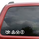 Led Zeppelin Rock Band Car Window Vinyl Decal Sticker- 6