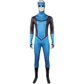 Wocloey Invincible Cosplay Costume Invincible Jumpsuit Bodysuit Mark Grayson One-piece Outfits for Adults Men Halloween