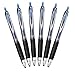 Uni-Ball Signo 207 Retractable Gel Pen, 1.0mm Bold Point, Blue, Pack of 6