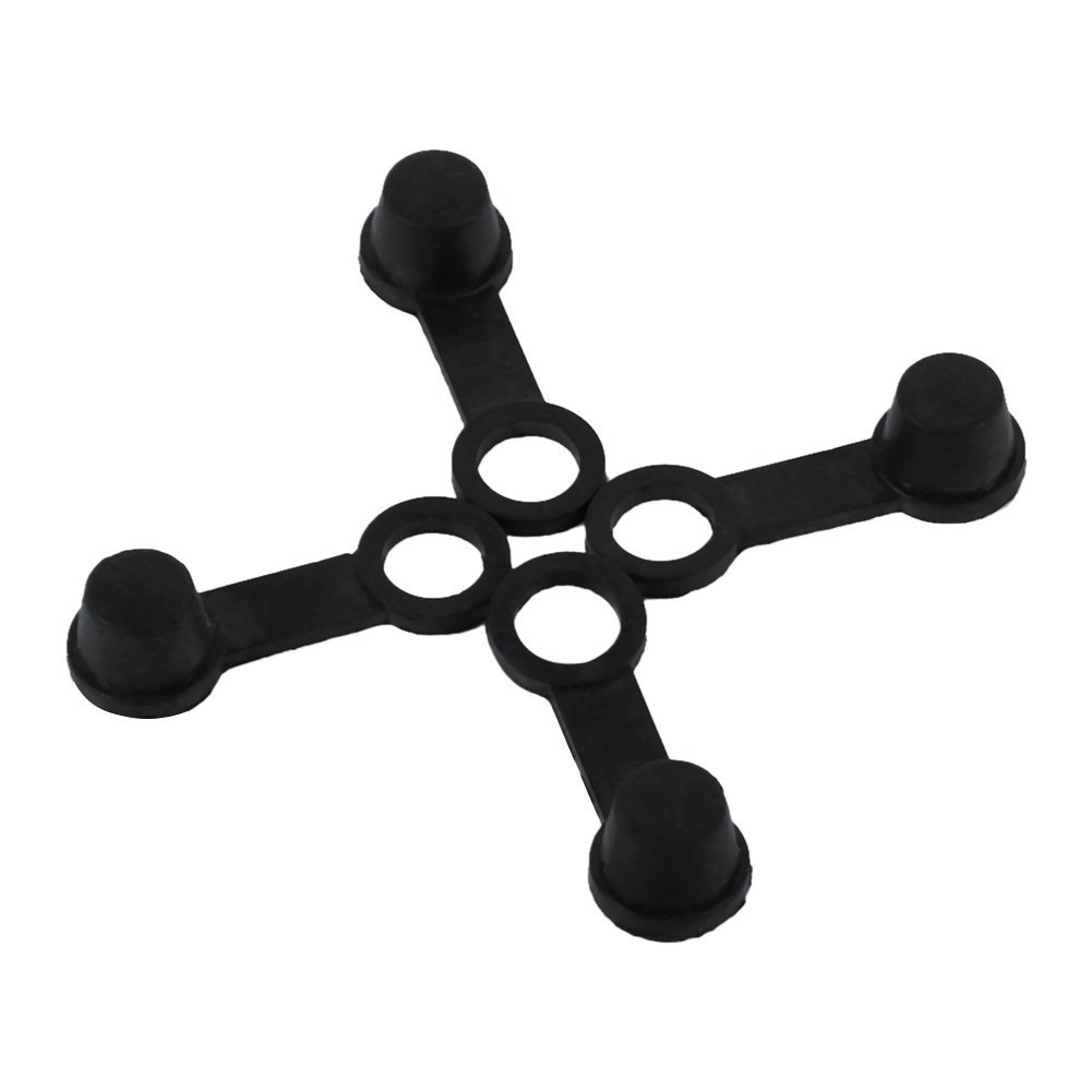 Bleed Nipple Caps, 4 Pcs Rubber Brake Bleed Nipple Brake Bleeder Screw Caps Grease Zerk Fitting 8mm for Car Motorcycle Motorbike