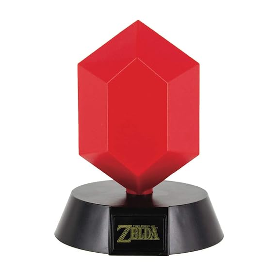 Zelda - Red Rupee - Tischlampe von Nintendo | Original Merchandise