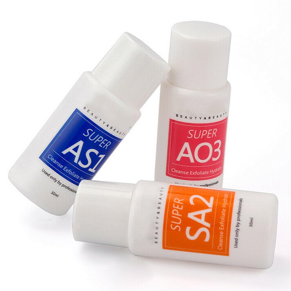 3Pcs/set 30ml Per Bottle Serum Aqua Peel Solution Concentrated Solution For Hydra Facial Skincare Face Dermabrasion Machine