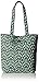 Vera Bradley Women's Cotton Tote, Rain Forest, One Size