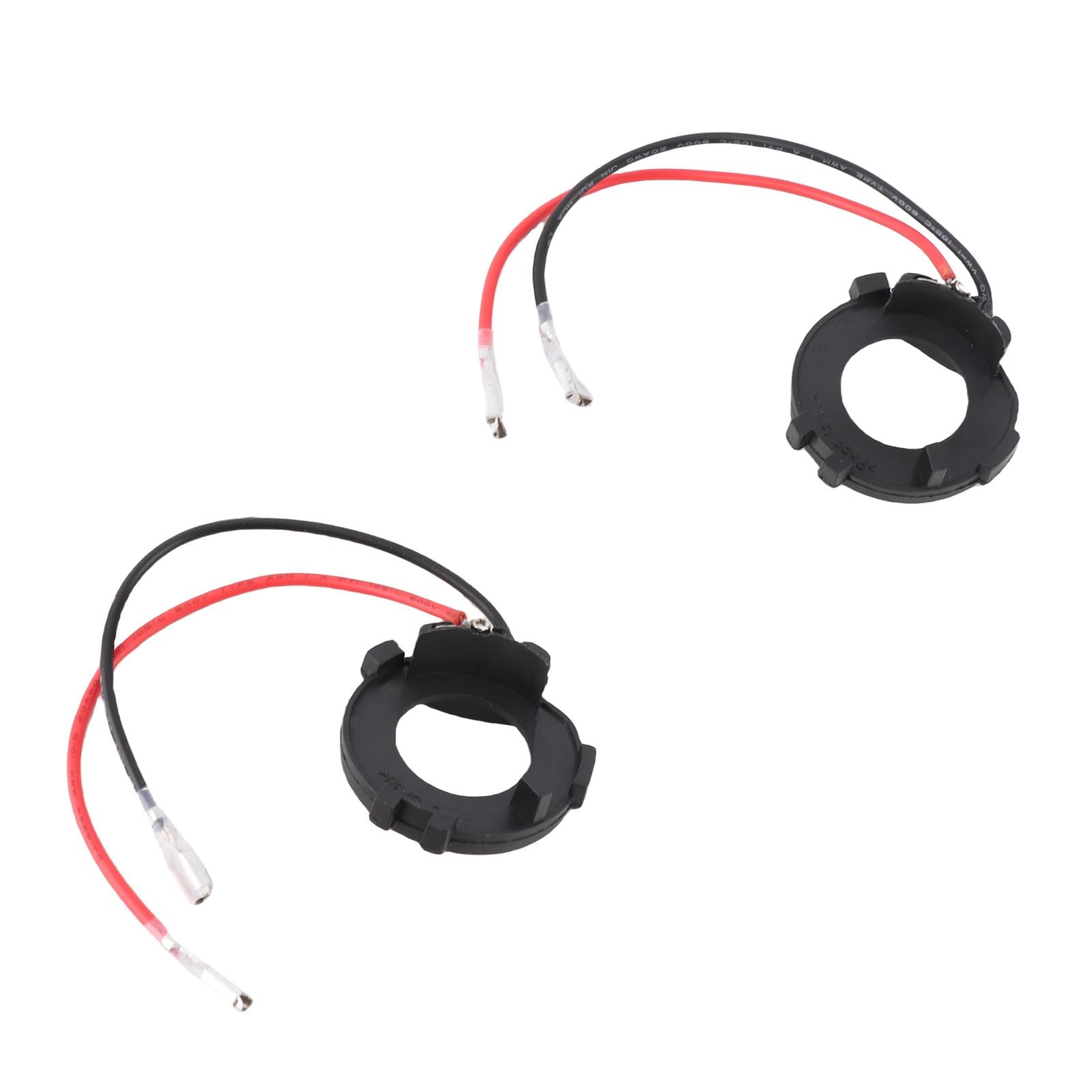 Keenso 2 Pcs H7 LED Headlight Bulb Holder Retainer Adapter Base Sockets H7 LED Headlight Adapter